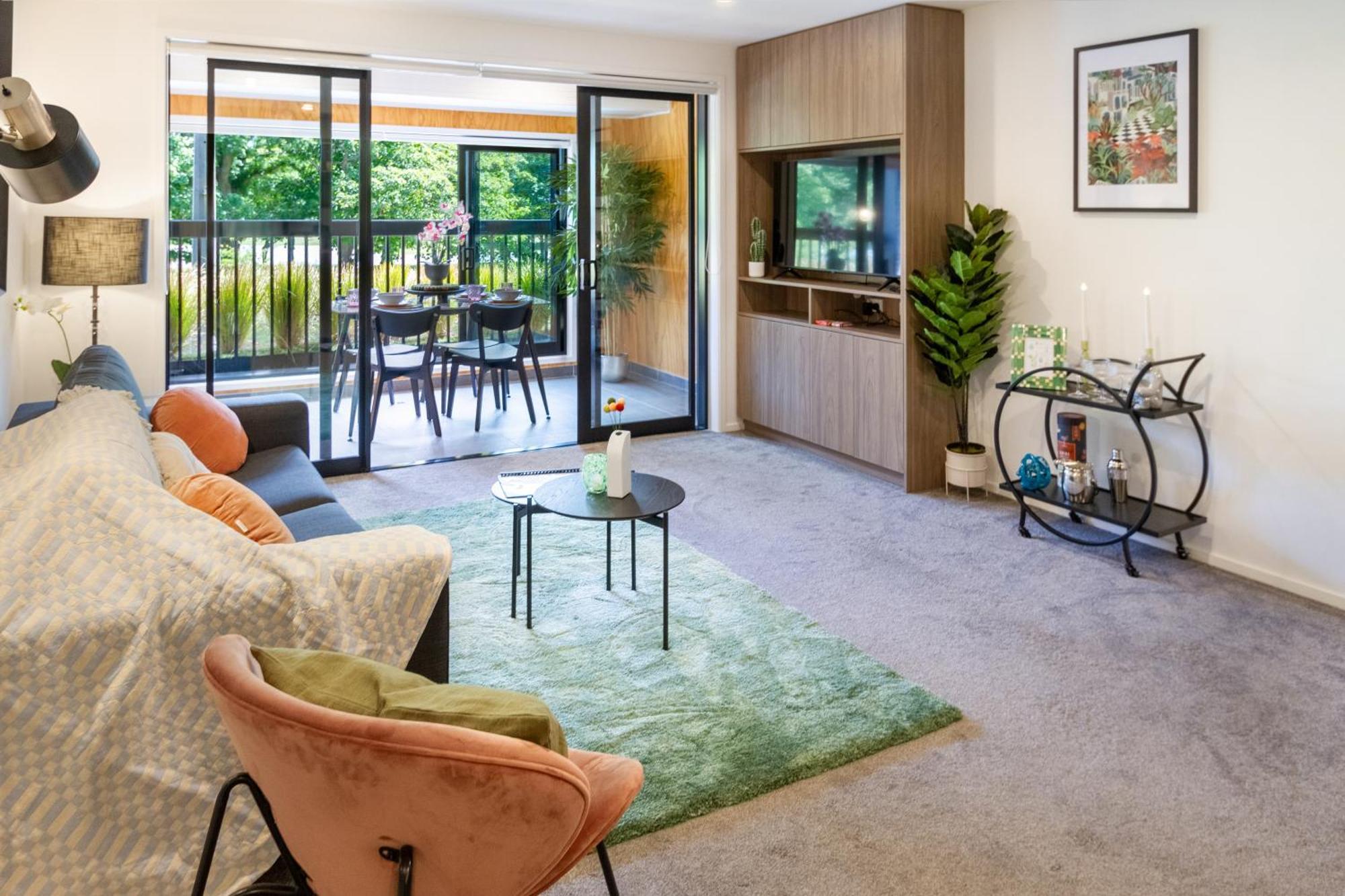 Cozy 1-Bed Apartment With Park Views, Sleeps 4 Christchurch Exterior photo